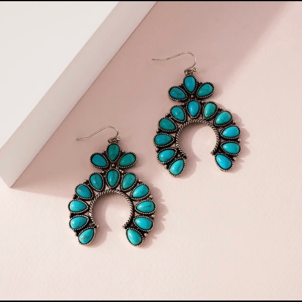 turquoise earrings